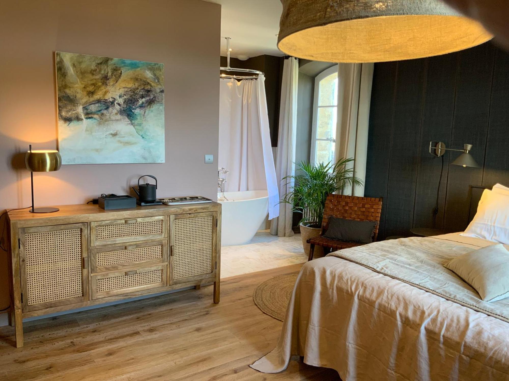 Bed and Breakfast La Bastide des Grands Chênes à Lambesc Chambre photo